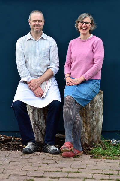 Joe Fitzmaurice & Julie Lockett set-up riot rye in 2014.