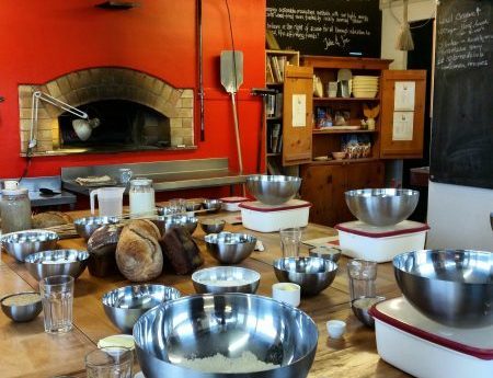 Courses at the riot rye bakehouse