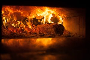 Fire in Alan Scott Oven