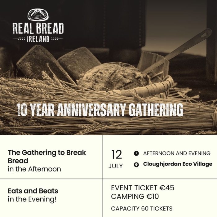 Real Bread Ireland - celebration of 10 years